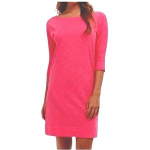 Lilly Pulitzer dress pink cotton size small